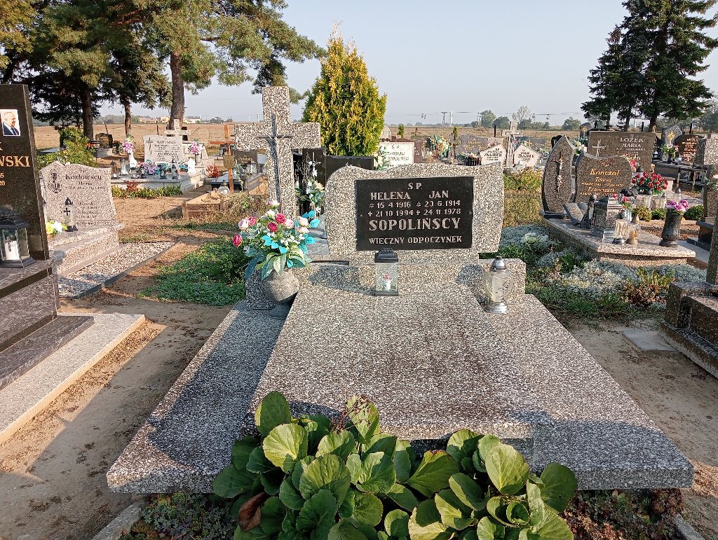Grób Jan Sopoliński