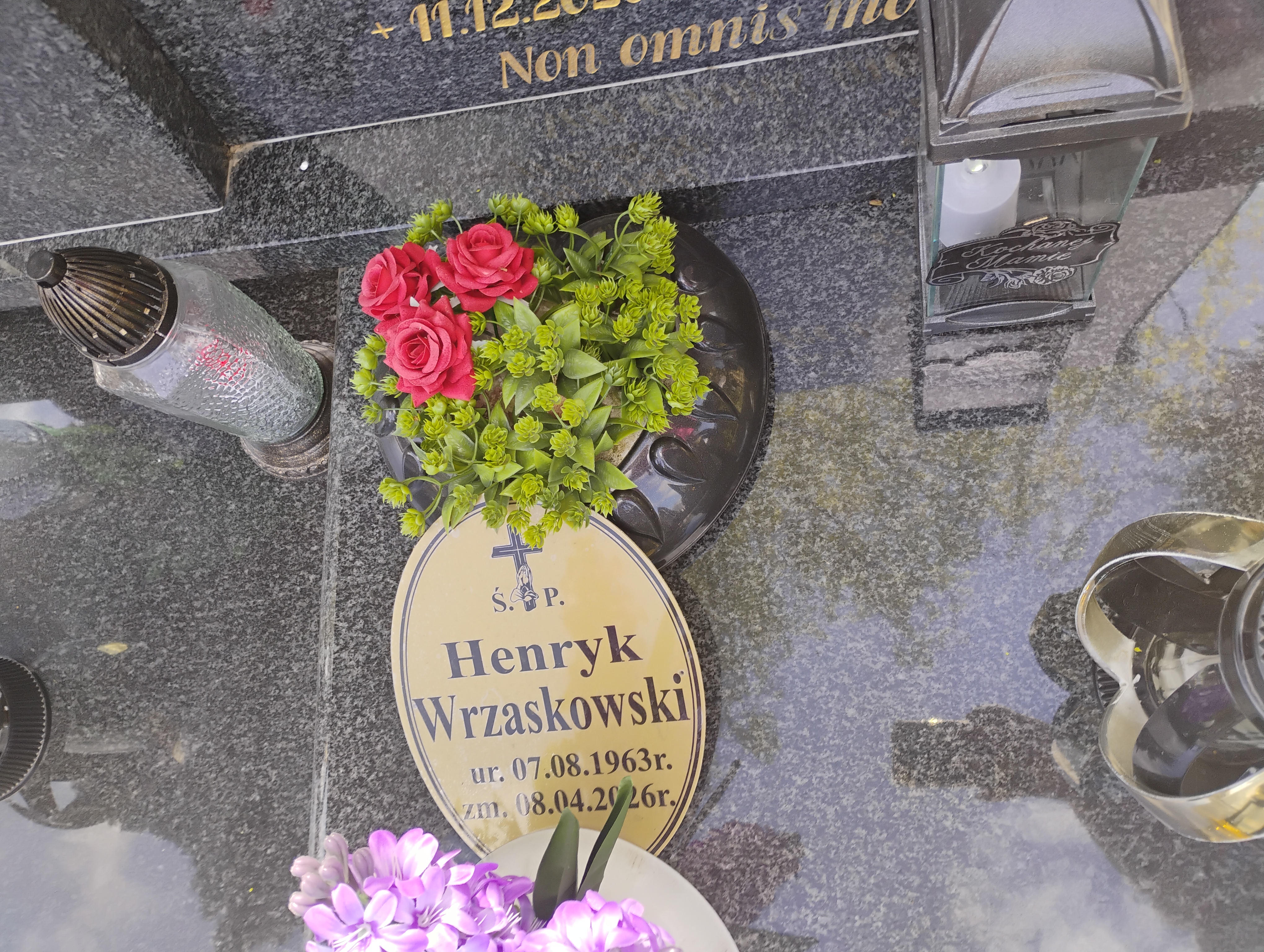 Grób Henryk Wrzaskowski