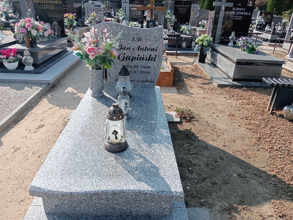 Grób Jan Gapiński