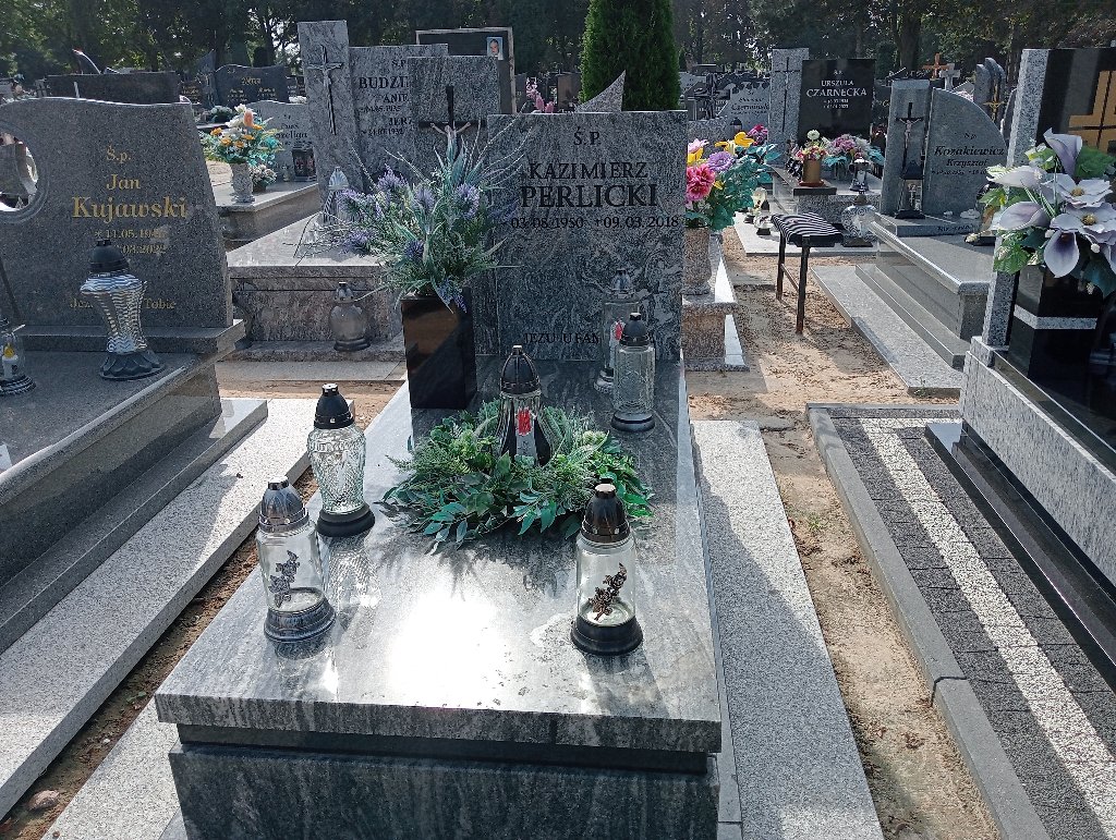 Grób Marcin Perlicki