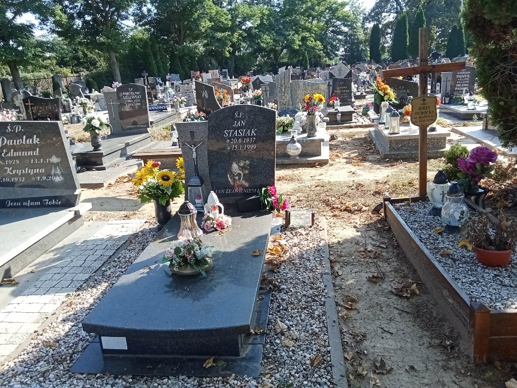 Grób Wiesława Stasiak 