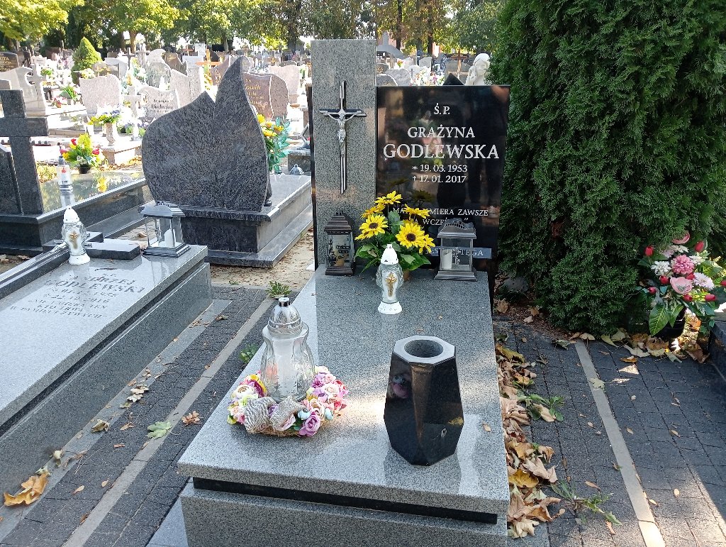Grób Grażyna Godlewska