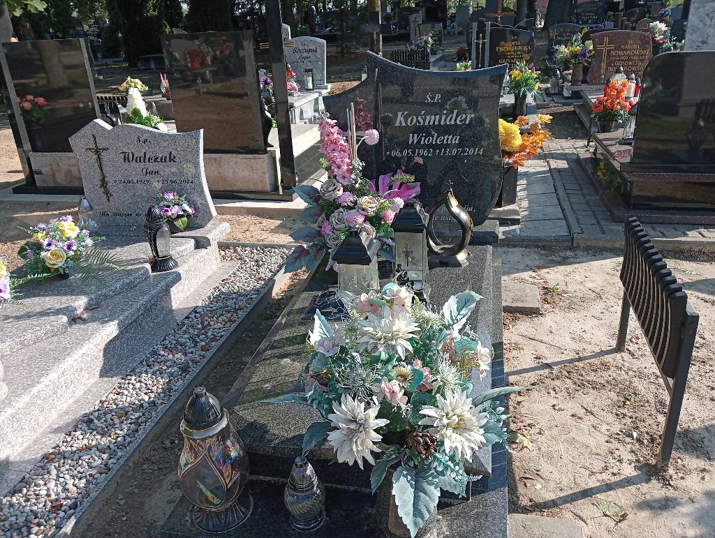Grób Wioletta Kośmider